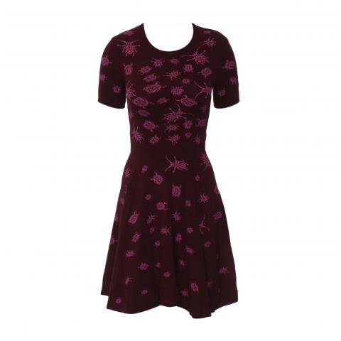 Alexander mcqueen outlet beetle dress